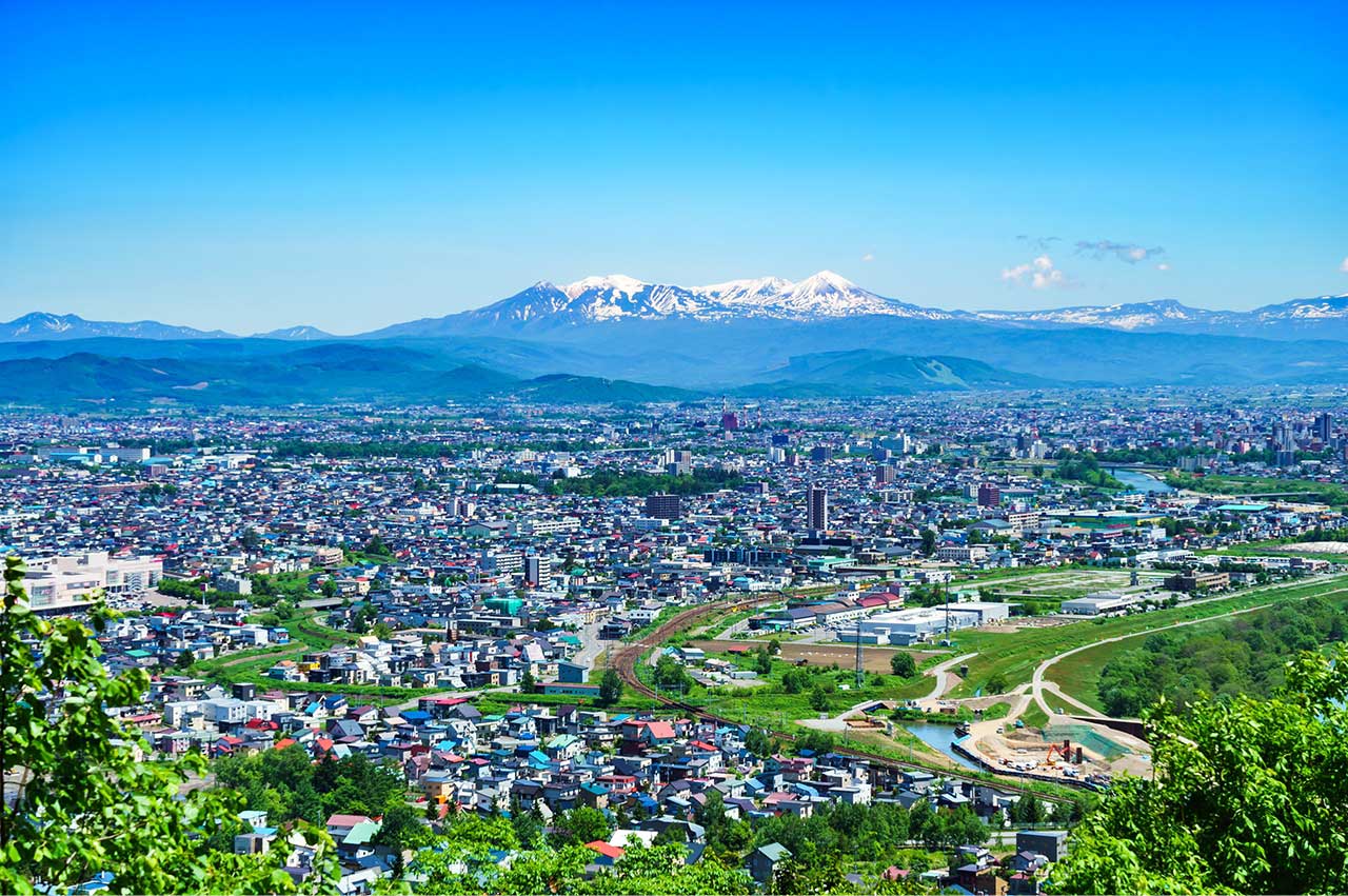 旭川市 嵐山展望台