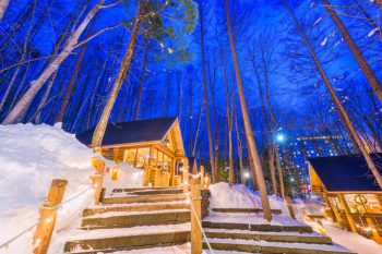 雪深い冬だからこそ感じられる温かい木の温もり