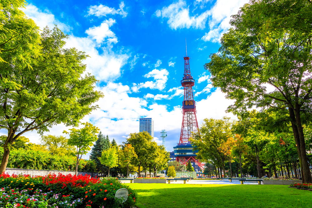 四季折々の景色が彩る札幌大通公園