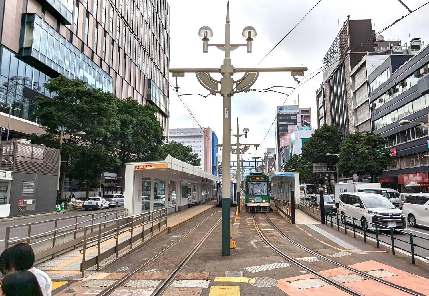 札幌市を走る路面電車(市電)