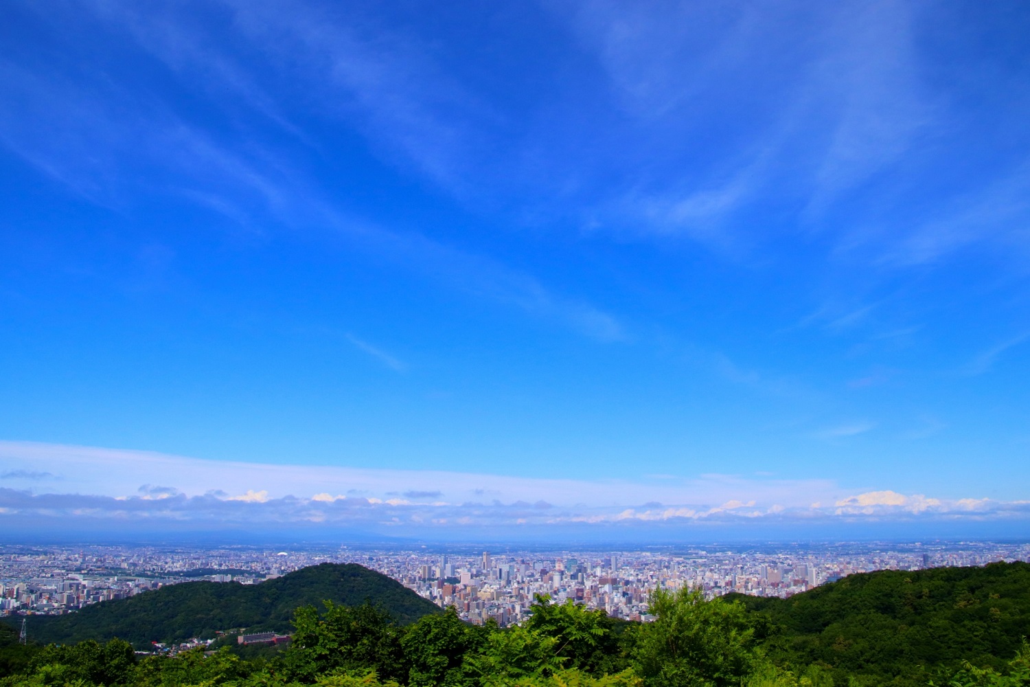 札幌市の街並み